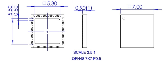 NS-MCU-QFN048070070-054D