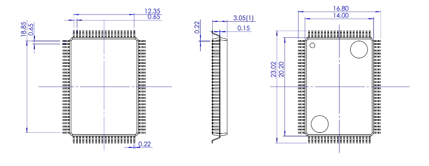 NS-MCU-QFP100140200-003D
