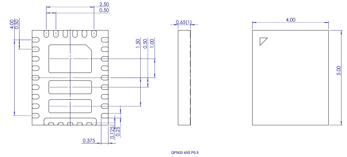 NS-MCU-QFN033040050-001D