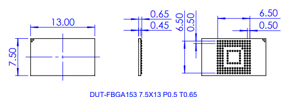 NS-eMMC-FBGA153130075-001B