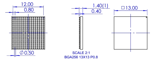 NS-MCU-BGA256130130-002D